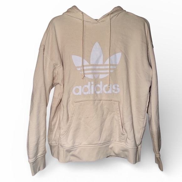 adidas Tops - Cream Adidas Hoodie
